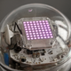 You can easily count the pixels on the Bolt’s tiny LED display.